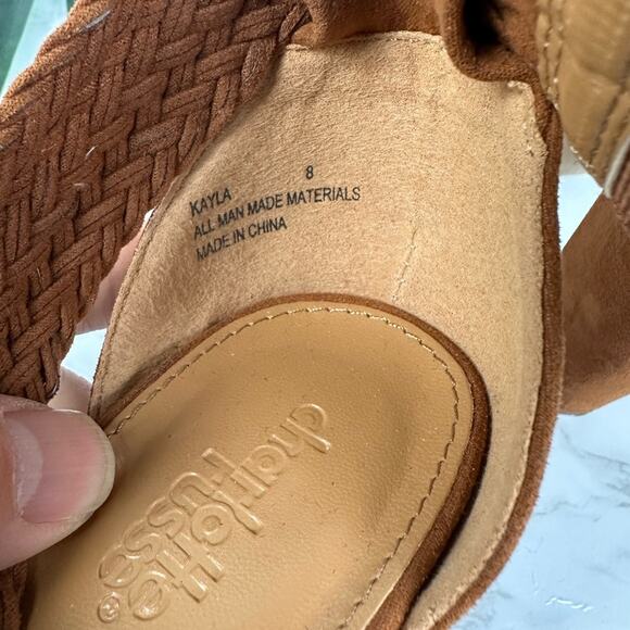 Charlotte Russe Braided Kayla Heels Women Size 8 - Picture 6 of 9